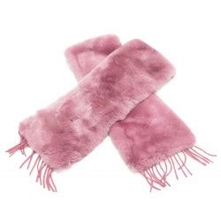 faux col fourrure lapin rex max mara